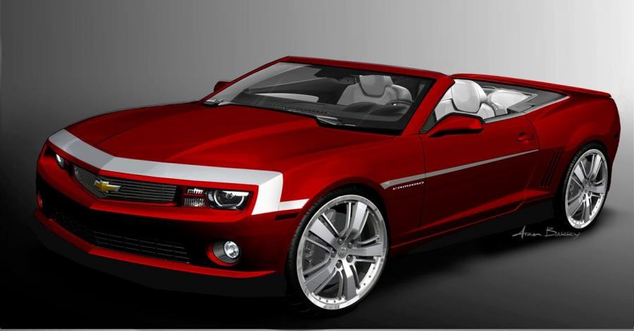  Chevrolet Camaro Red Zone Convertible Concept 2011 года  (фото 6 из 7)